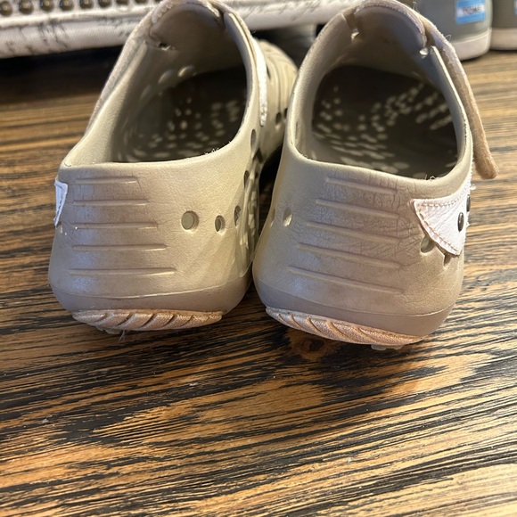 COPY - Dawgs ultralight unisex beige and white golf shoes size 10 - Picture 4 of 4